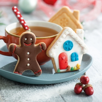 Cutter Set - Gingerbread Man and House